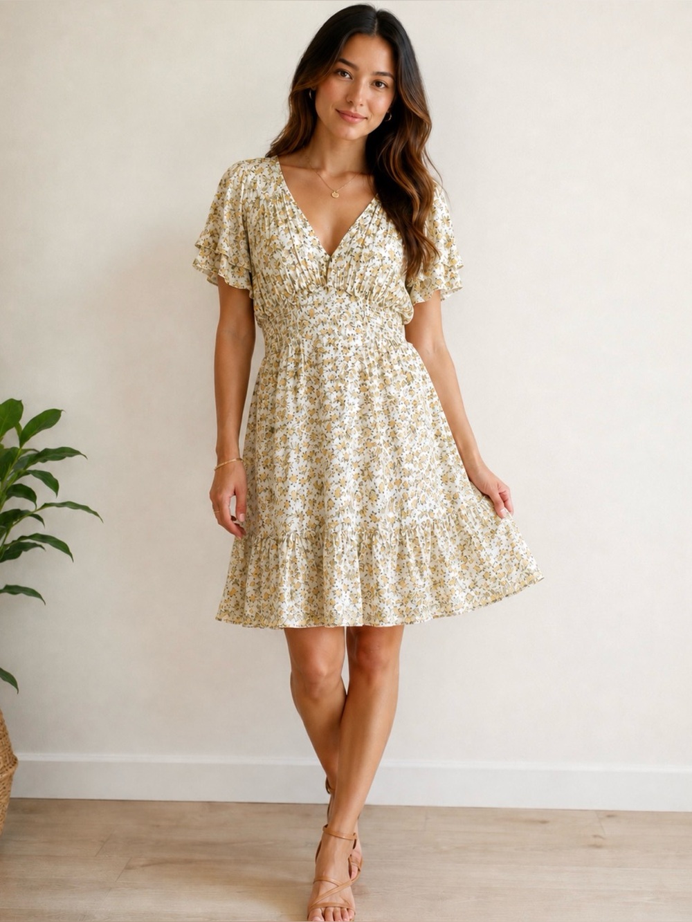 NWT Max Studio Women's Floral Dress XL